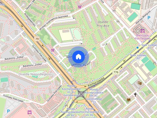 Studenci |3 Pok | Piwnica| os. Przy Arce, Bieńczyce | 47 m