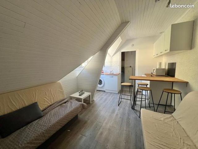 Studio 1 pièce 18 m²