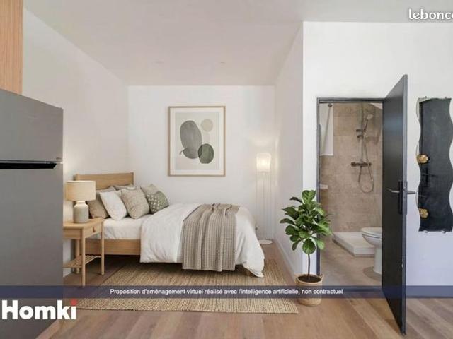 Studio 1 pièce 20 m²