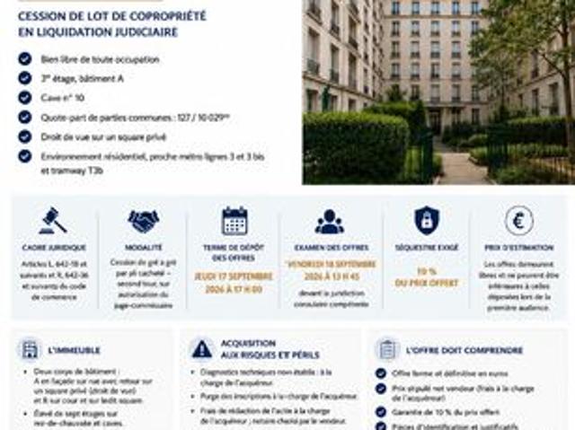Studio 1 pièce 20 m²