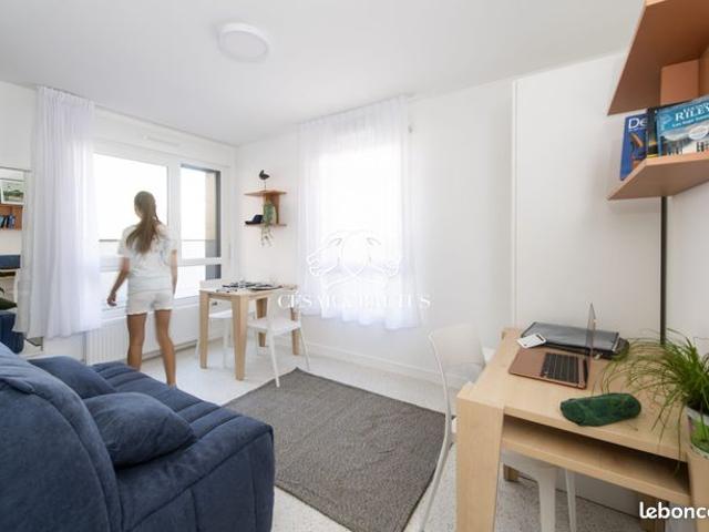 Studio 1 pièce 22 m²