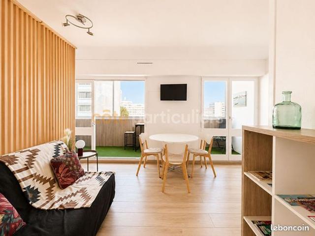 Studio 1 pièce 24 m²