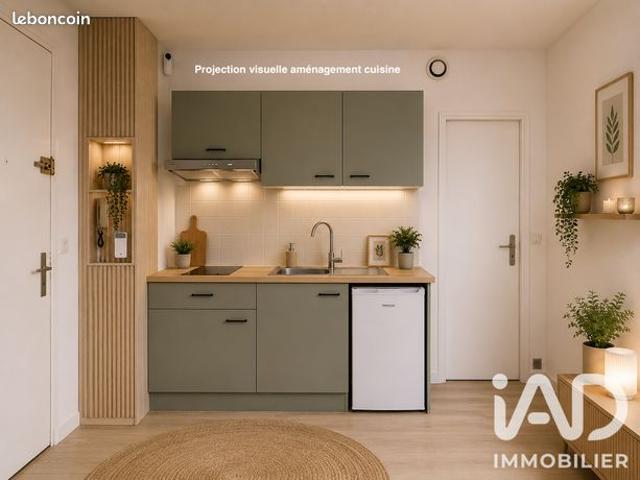 Studio 1 pièce 24 m²