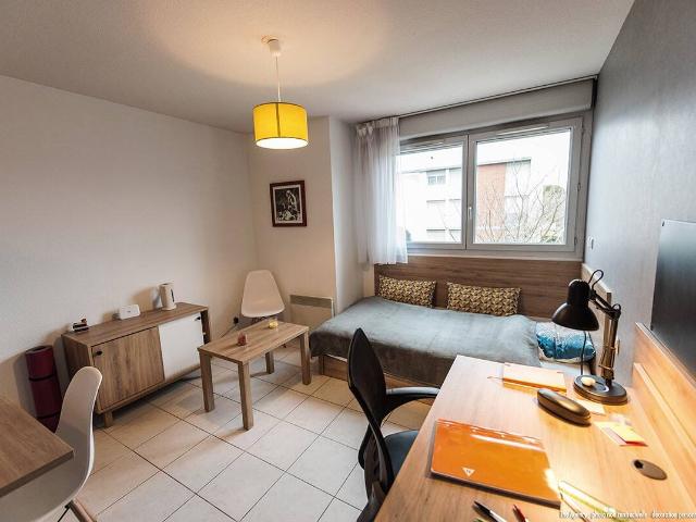 Studio 21 m² – Résidence sécurisée quartier Rangueil