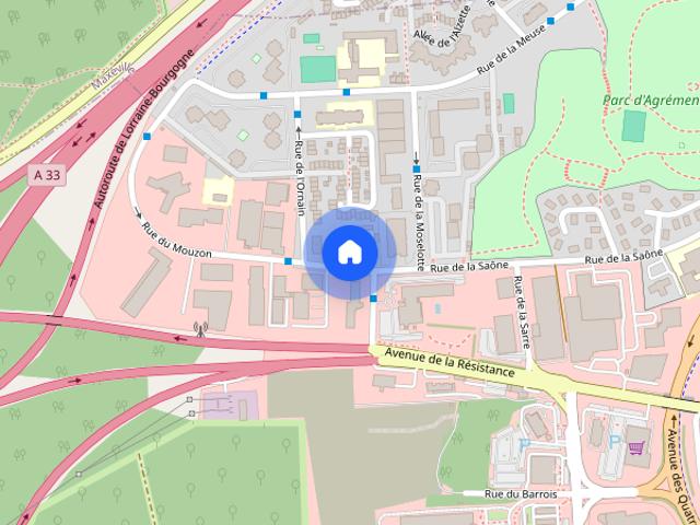 Studio 22M² / LAXOU / C.C.I. / NOVOTEL