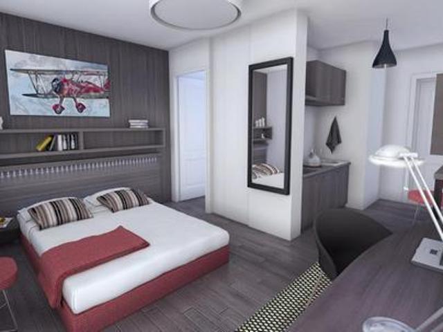 Studio 23 m²