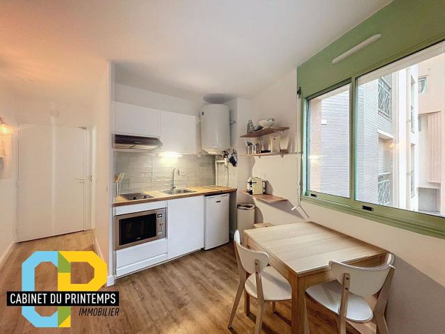 Studio 26.10m² Meublé, Parking + Cave