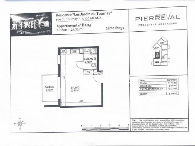 Studio 27 m²