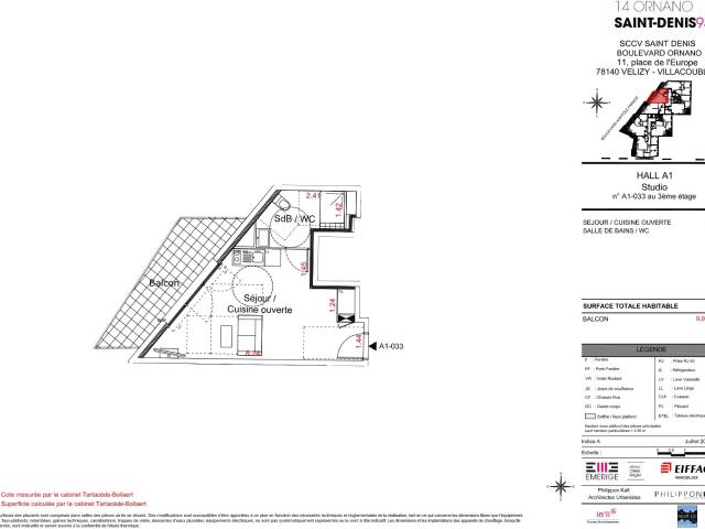 Studio · 29.4 m²