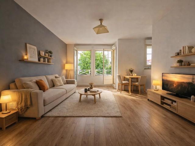 Studio 31 m² carrières sous poissy balcon / parking