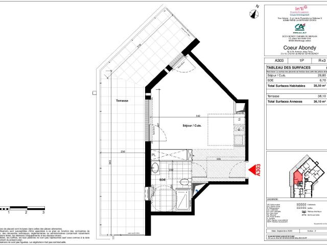 Studio · 35.5 m²