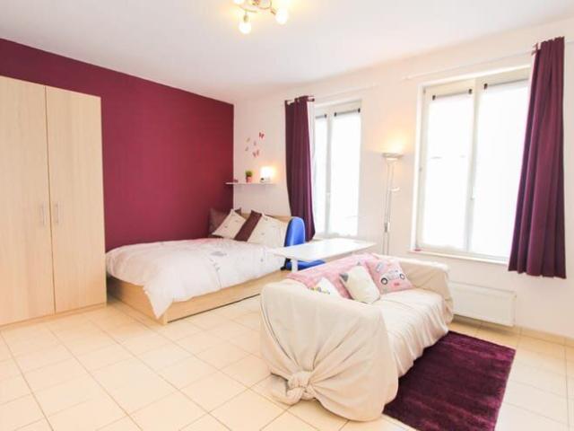 Studio +/ 38 m2 au calme idéalement situé au centre ville
