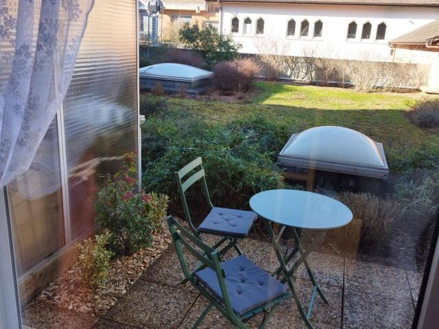 ✨ Studio 4★ avec terrasse & jardin – Thonon centre – 750 € CC