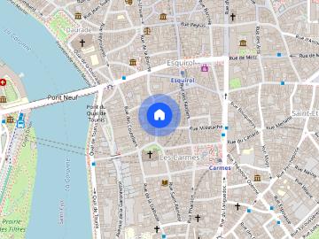 Studio coeur historique de Toulouse – Carmes