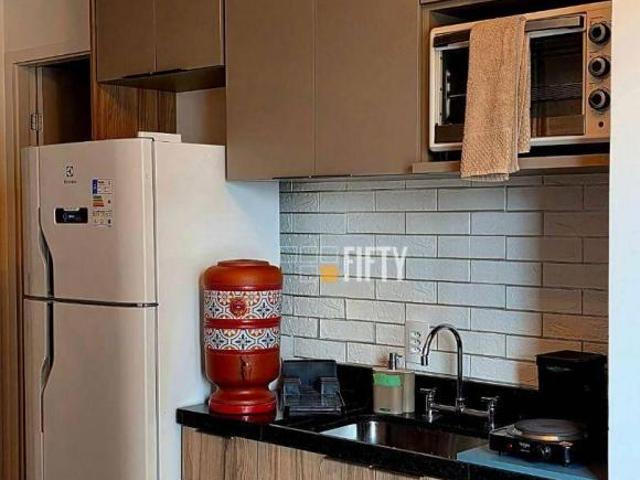 Studio com 1 dormitório à venda, 22 m² por R$ 370.000,00 Brooklin São Paulo/SP