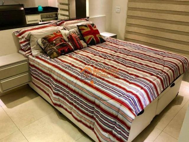 Studio com 1 dormitório à venda, 36 m² por R$ 390.000,00 Vila Augusta Guarul