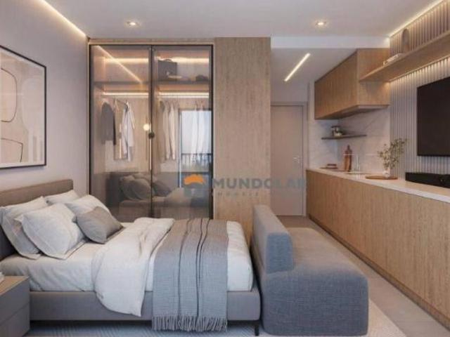 Studio com 1 dormitório à venda, 30 m² por R$ 344.900,00 Novo Mundo Curitiba/PR