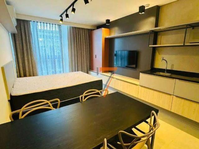 Studio com 1 dormitório para alugar, 31 m² por R$ 4.638,41/mês Trindade Florianópolis/SC