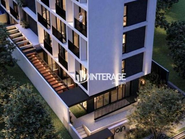 Studio com 1 quarto à venda, 27 m² por R$ 318.536 Juvevê Curitiba/PR