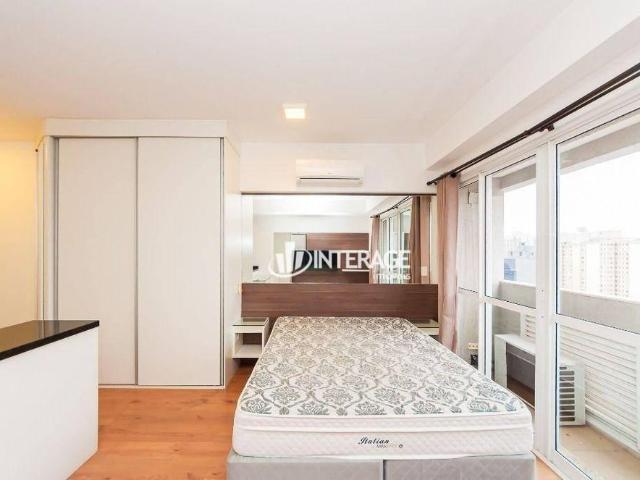 Studio Com 1 Quarto Para Alugar, 32 m² por R$2.538/mês Centro Curitiba/pr