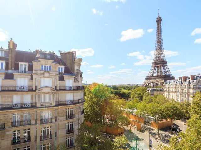 Studio confortable à Paris avec vue sur la Tour Eiffel 7e arrondissement