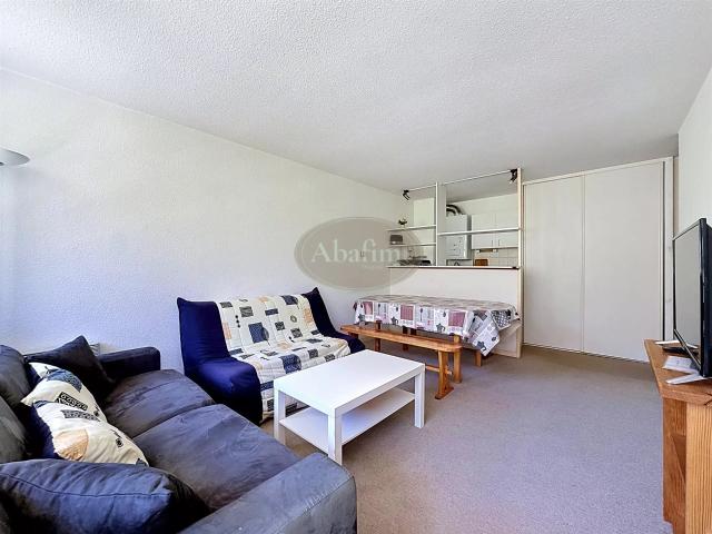 Studio cabine au pied des pistes vue imprenable 36m² Asté