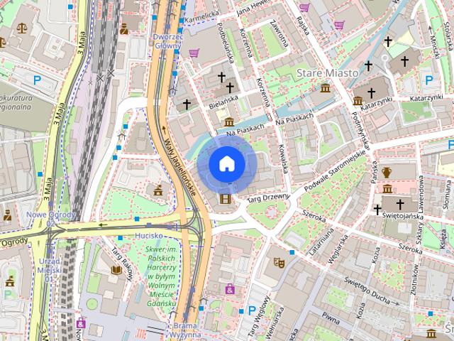 Studio | Centrum Gdańska | Blisko Skm