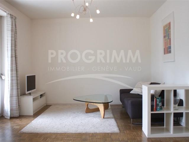 Studio Champel Avenue de Miremont 34 m² + Balkon 6,5 m²