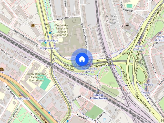 studio czeka na najemców, miejsce parkinowe, zamknięte, rowerowania