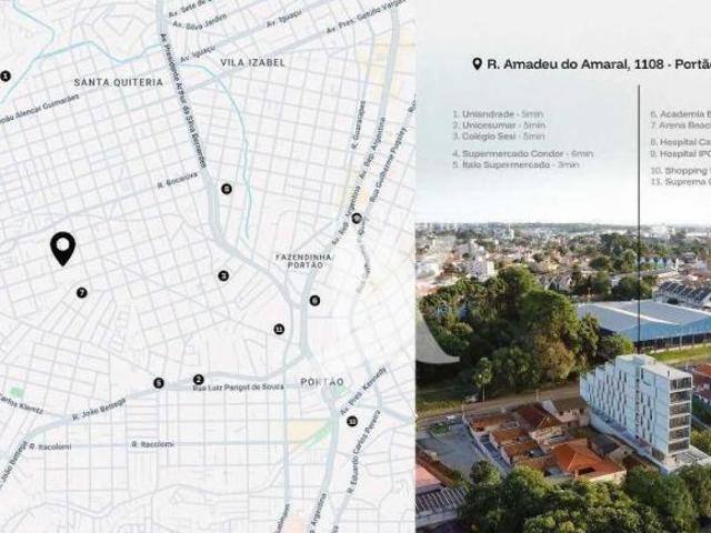 Studio à venda, 23 m² por R$ 257.000,00 Portão Curitiba/PR