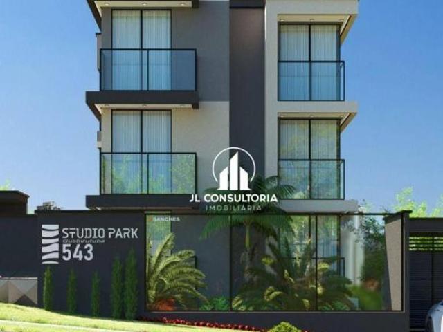 Studio à venda, 22 m² por R$ 266.576,00 Guabirotuba Curitiba/PR