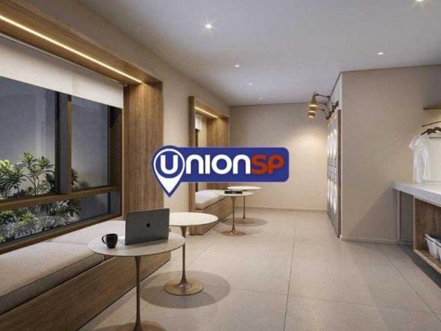Studio à venda, 24m² por R$ 509.600,00 Paraíso São Paulo/SP