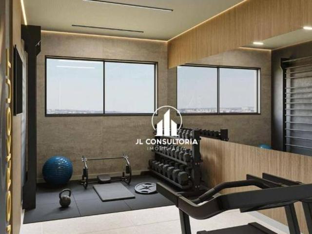 Studio à venda, 28 m² por R$ 322.096,49 Centro São José dos Pinhais/PR