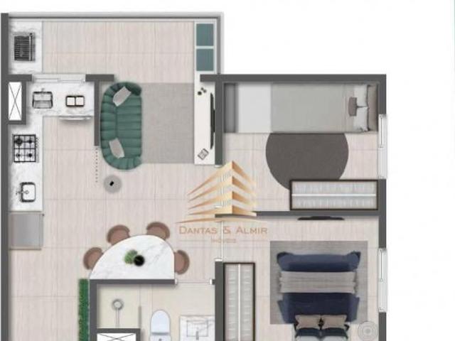 Studio à venda, 29 m² por R$ 311.197,00 Mooca São Paulo/SP