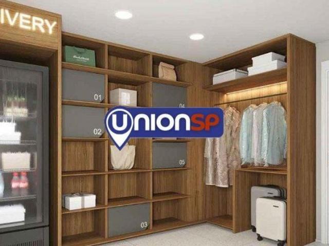 Studio à venda, 30m² por R$ 445.170,88 Chácara Santo Antônio São Paulo/SP