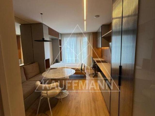 Studio á venda Higienópolis,1 dormitório,1 vaga A.U. 30,5 metros