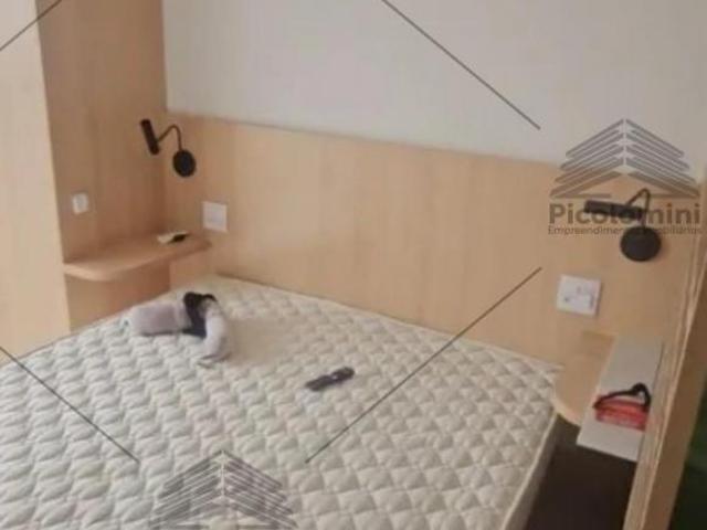 Studio a venda no Paraíso de 25 m², 1 dormitório, 1 banheiro, lavanderia, área de serviço, moveis pl