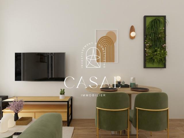STUDIO À VENDRE INVESTISSEMENT LOCATIF DANS UN IMMEUBLE RÉHABILITÉ à Montpellier