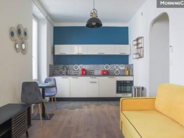 louer Studio à Alpes - Cuisine équipée