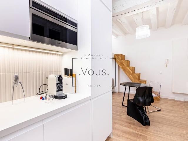 Studio à l’esprit loft au cœur du Marais Paris IVe 25m² Paris 4ème