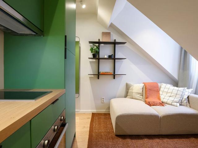 Studio à louer à Brussels, Rue aux Laines
