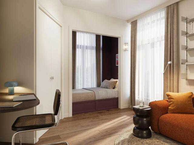 Studio à louer à Brussels, Rue du Berceau