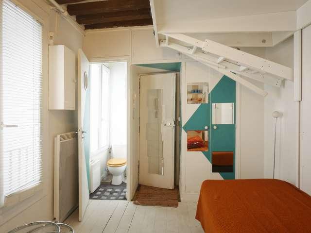 Studio à louer à la Monnaie, Paris