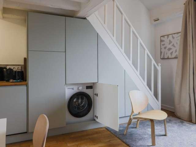 Studio à louer à Saint Gervais, Paris