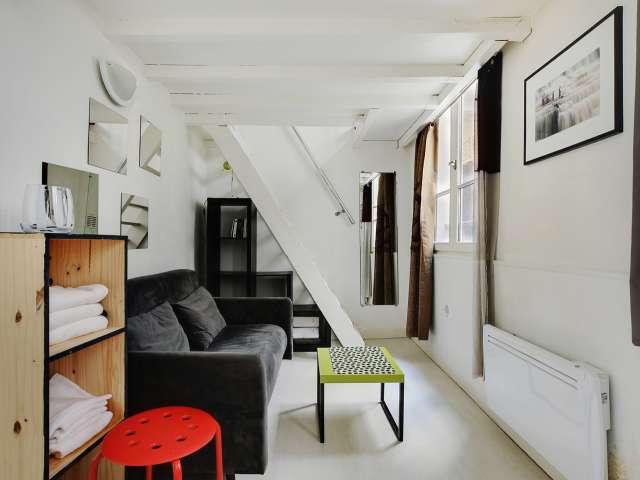 Studio à louer à Saint Gervais, Paris