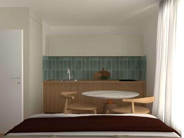 Studio à louer au Bassin de la Villette, Paris