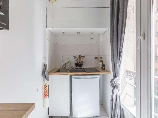 Studio à louer au Bassin de la Villette, Paris