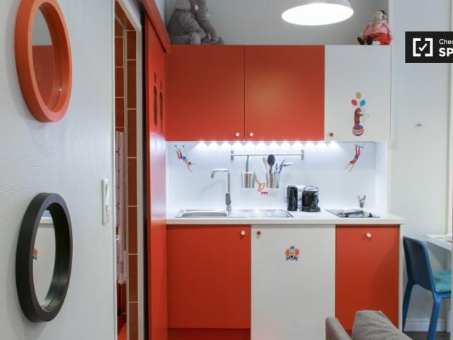 Studio à louer aux Charpennes, Lyon