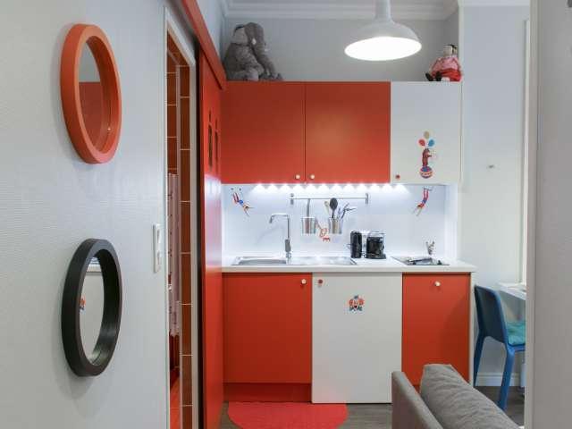 Studio à louer aux Charpennes, Lyon