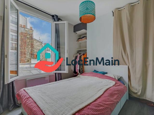 Studio à louer – Meublé – 25 m² – Paris 18e